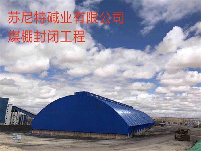 湖南碱业有限公司煤棚封闭工程
